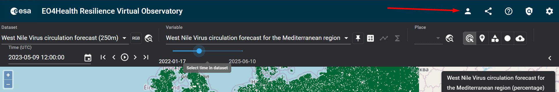 EO4Health Viewer Screenshot