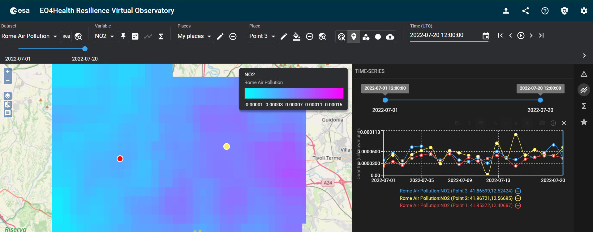 EO4Health Viewer Screenshot